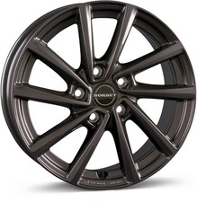 4x Alufelgen Borbet V für Volkswagen Golf Plus 1KP 18 Zoll Felgen