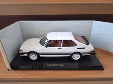 Modellauto Saab 900 Turbo, 1:18, Weiss, MCG 18339, Neu Mit Karton
