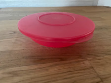 ☆☆☆ TUPPERWARE ☆ Schüsel mit Deckel ☆ "Junge Welle" ☆ 3470A ☆ 400 ml ☆ rot ☆☆