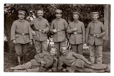 WK1 Foto AK  Soldaten Pfeife