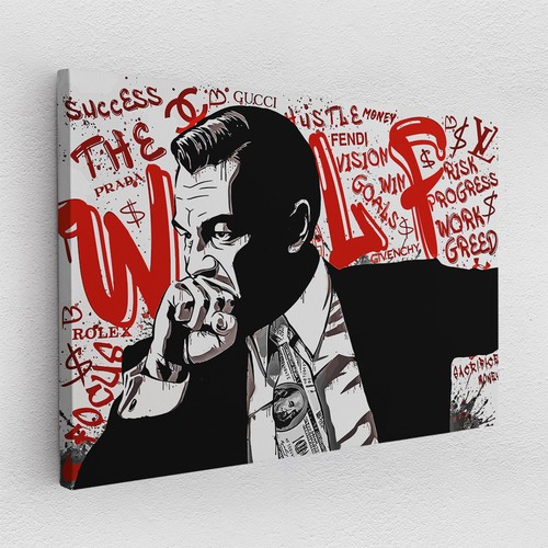 Leinwandbild poster acryl pop - leinwandbild,