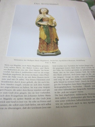 Holzstatue maria magdalena - maria,