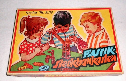 Ddr plastik baukasten gordon - plastik,