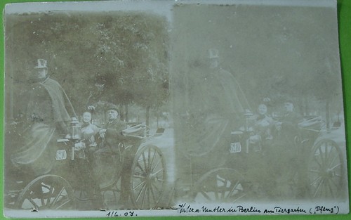 Berlin 1907 tiergarten kutsche - berlin,