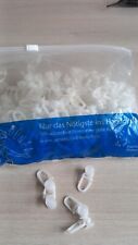 Gardinenhaken für Schiene mit Röllchen 10mm über 200St. 228gr.gebr.