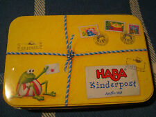 HABA 1498 Kinderpost   im  Blechkoffer 4 J+ Umfangreich bestückt siehe Bilder