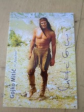 Unikat. Orginales Autogramm. Winnetou. Bad Segeberg. DDR. Gojko Mitic. U. Geiern
