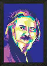 Pop Art Portrait gerahmtes