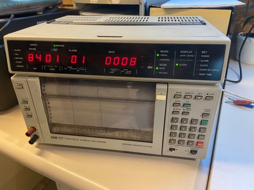 Data plotter yokogawa yew - data,