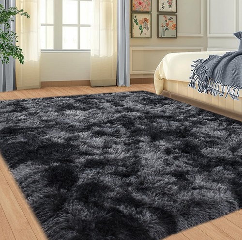 Flauschiger zottel teppich - flauschiger, zottel-teppich