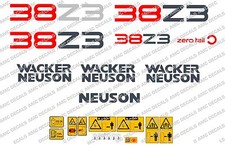 NEUSON 38Z3 Bagger Aufkleber