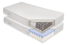 Matratze Taschenfederkern Royal1000 80x200 Modern Duo Kaltschaummatratze 7 Zonen
