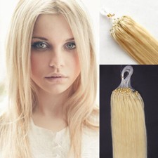 Echthaar MicroRing Loop