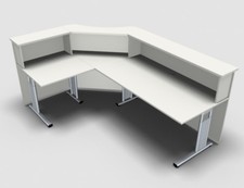 Empfangstheke Solid 240x160 cm