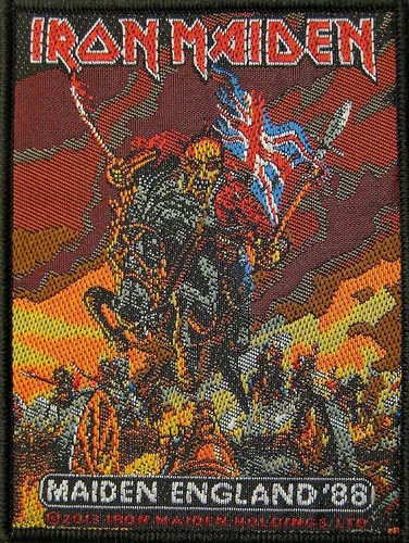 Iron maiden patch - iron, aufnÄher