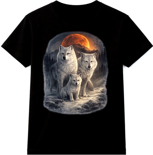 Wolf shirt familie - wolf,