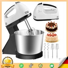 7-Gang Küchenmixer – Komplett-Set mit Schüssel, Schneebesen & Turbo-Modus