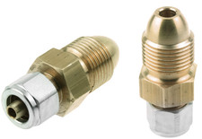 Nachfüllung Die UK Pol Adapter für Gas Propan Flaschen Zylinder Mit Flexi 8mm