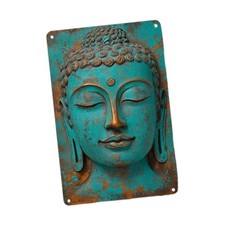 2D-Buddha-Wandbild, flach, zum
