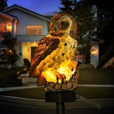 LumaOwl™ Solar LED Eule
