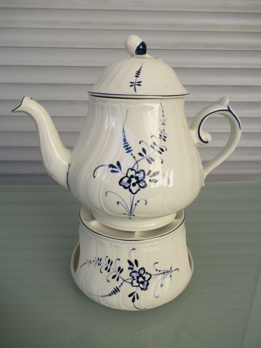 Teekanne mit stövchen - mit, kanne