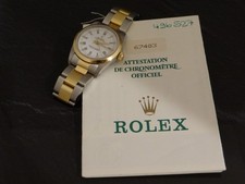 Rolex 67483 Stahl Gold 31 mm mit Papieren Revision 2023