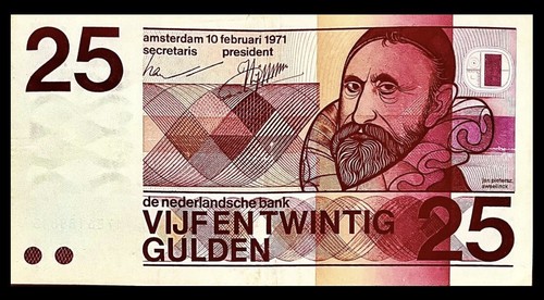 Niederlande gulden 1971 - 25, vz+