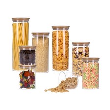 Vorratsglas Bambus- Deckel