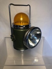 Vintage Signallampe Bergbau
