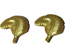 PLAYMOBIL X2 GOLDENE FEDERN HÜTE PAMELAS HELME MITTELALTER PIRAT REF 3940