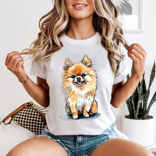 Süßes pomeranian damen - pomeranian,