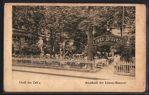 Berlin tiergarten - ak, berlin-tiergarten