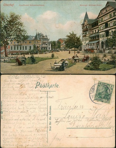 Ansichtskarte oberhof - ansichtskarte,