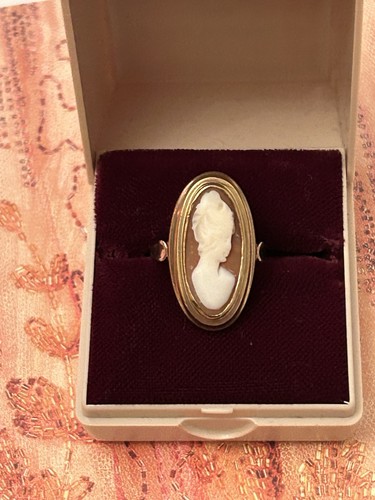 Vintage kameen ring gemmen - vintage,