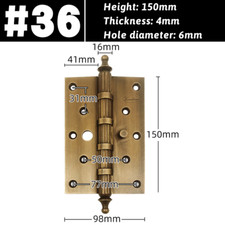Messing Scharniere Scharnier