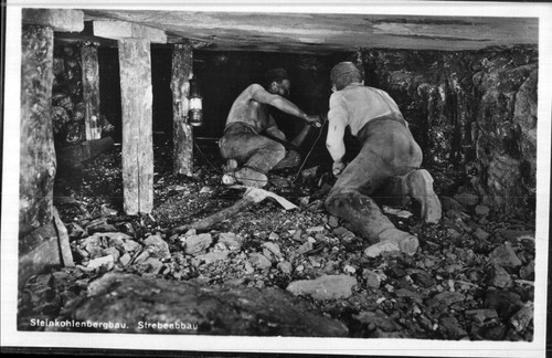 Steinkohlenbergbau - ,