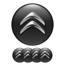 4 x Citroen Silicon Emblem