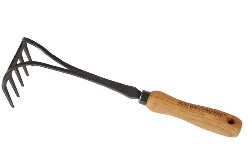 Teak handrechen geschmiedet - teak,