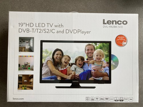 Lenco dvl 1962bk hd led - lenco, 19"