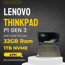 Lenovo Thinkpad P1 Gen.3,Intel