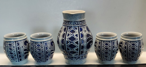 Steinzeug wein set - steinzeug-wein-set:, 4