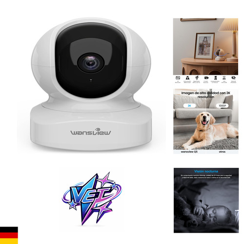 Wansview wlan kamera indoor - wansview, 2k