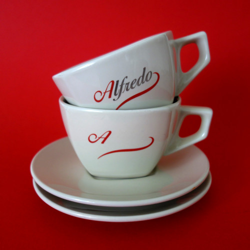 Große cappuccinotassen mit - große,