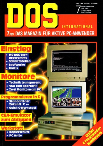 Dos international 1989 - dos,