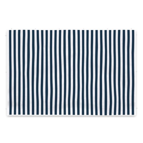 Seitenteile blau weiß - , für