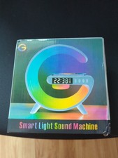Smart Light Sound Machine, Lampe, Wecker, Nachtlicht, Ladegerät kabellos