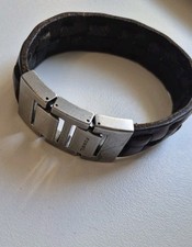 Fossil Lederarmband 19mm breit, Braun 