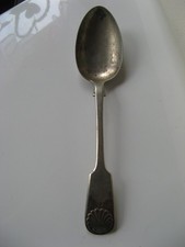 großer Löffel antik Silber? mit Punzen