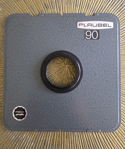 Plaubel peco profis lens - lens, board