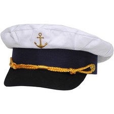 Marineschirmmütze mit Anker